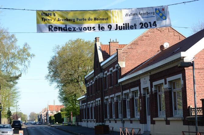 Towns along the route celebrate the arrival of Paris-Roubaix