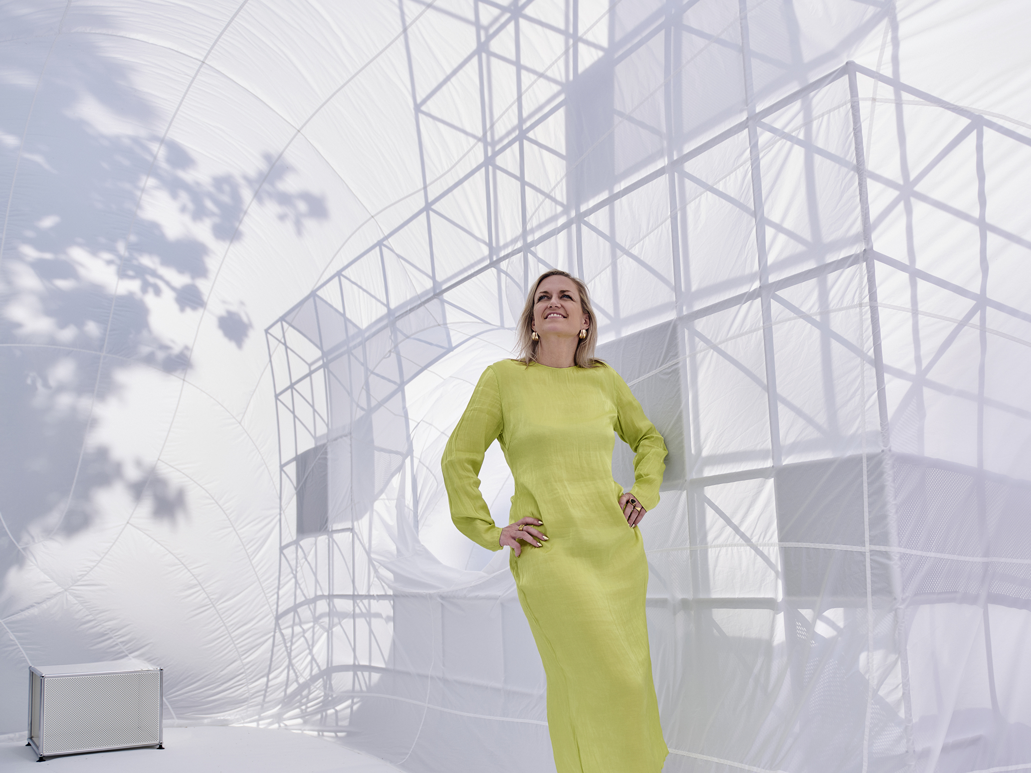 USM x Sn&amp;oslash;hetta installation Milan Design Week 2026