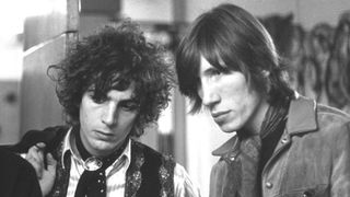 Syd Barrett and Roger Waters at BBC Studios, 1967