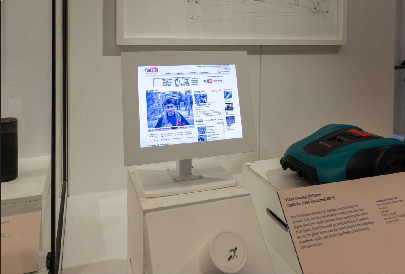 The YouTube exhibit at the V&amp;amp;A South Kensington