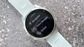 Power settings on Garmin Fenix 7