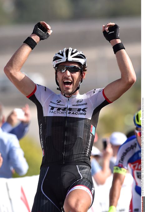 Fabian Cancellara (Trek Factory Racing) wins stage 2 of the Tour of Oman