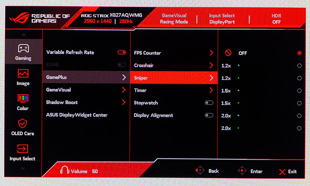 Asus ROG Strix XG27AQWMG