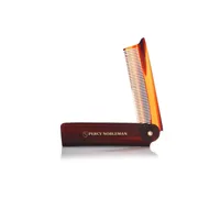 Folding beard comb