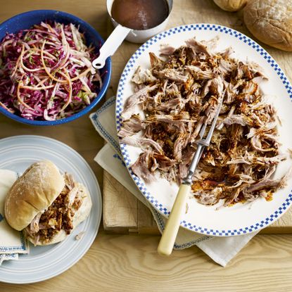 fennel and mustard pulled pork - slow cooked pork recipe - street style - party food - woman and home