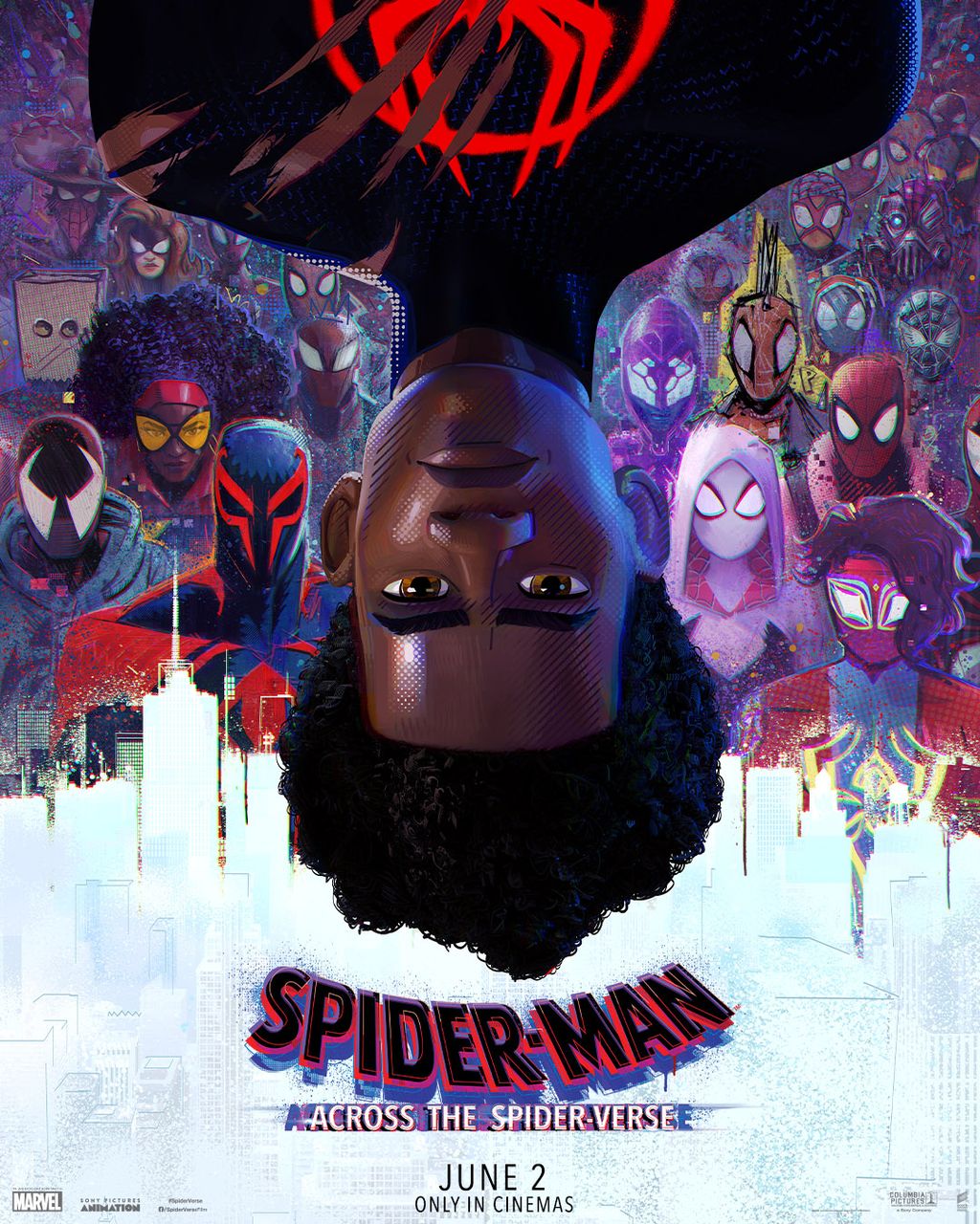 SpiderMan Across the SpiderVerse poster might have spoiled its