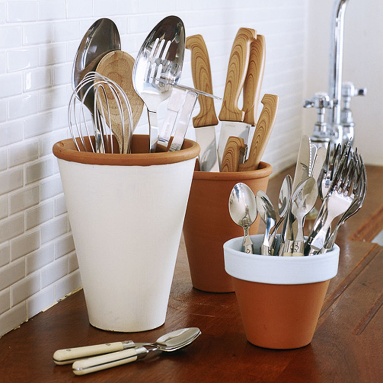 How to organise kitchen utensils tackle kitchen clutter Ideal Home