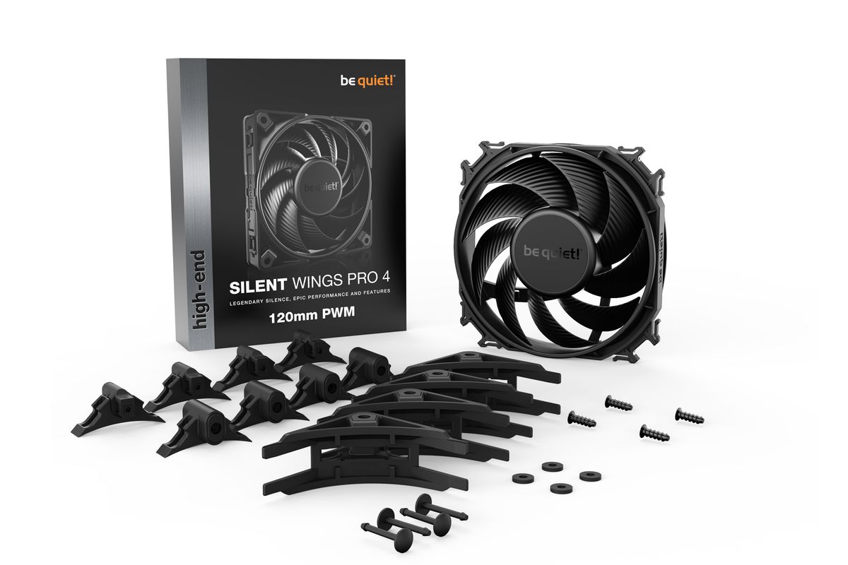 Be Quiet! Silent Wings 4 fans