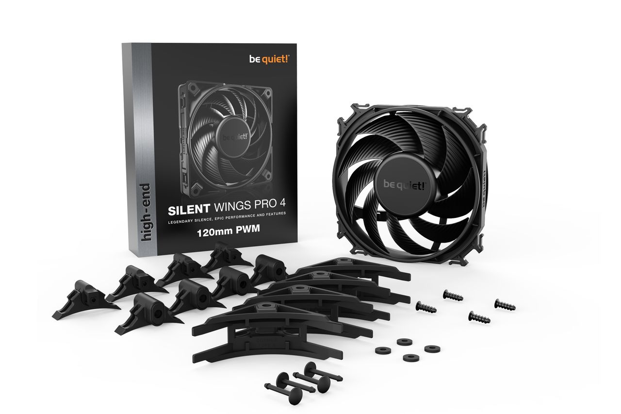 Be Quiet! Silent Wings 4 fans