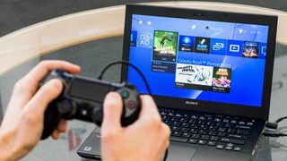 PS4 Remote Play on a Sony laptop