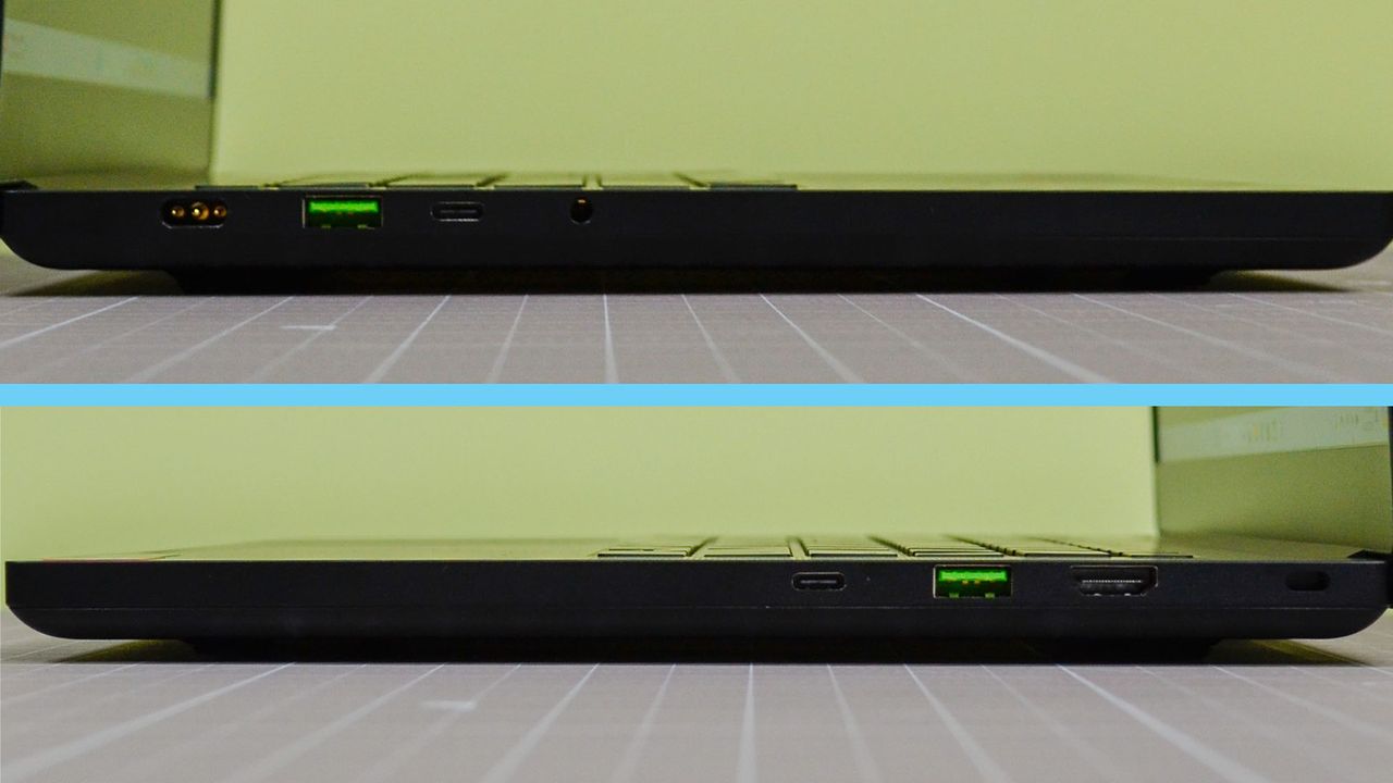 A Razer Blade 14 (2024) on a desk