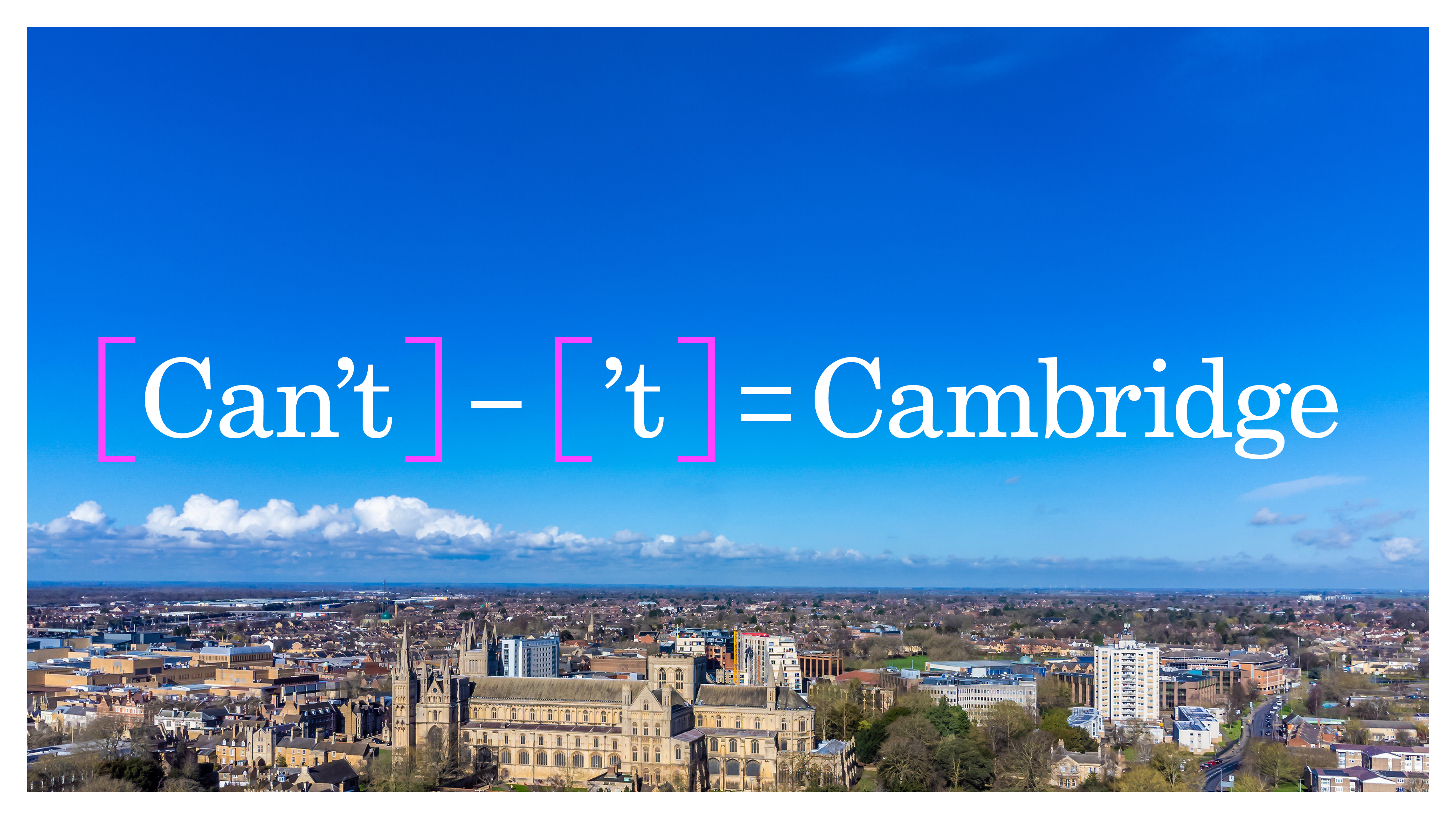 Cambridge innovation campaign