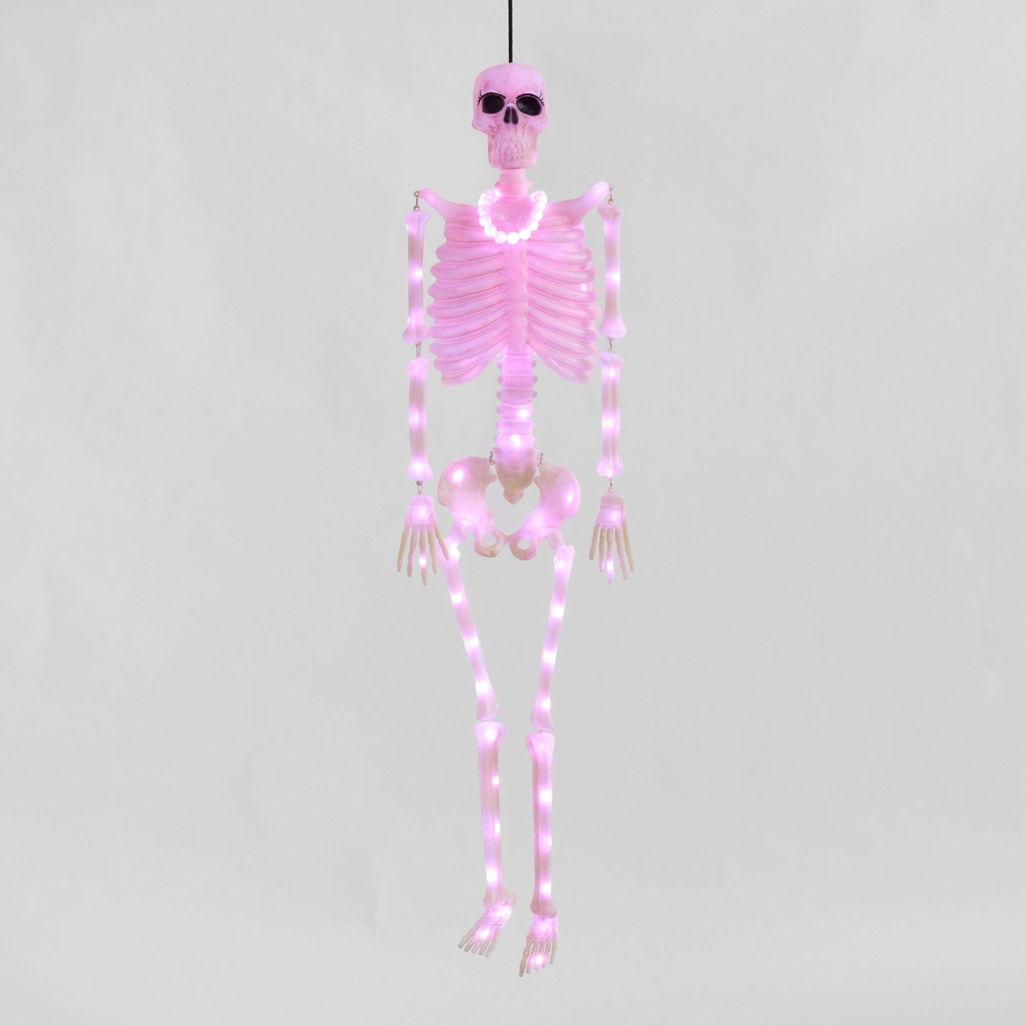 Purple light-up skeleton