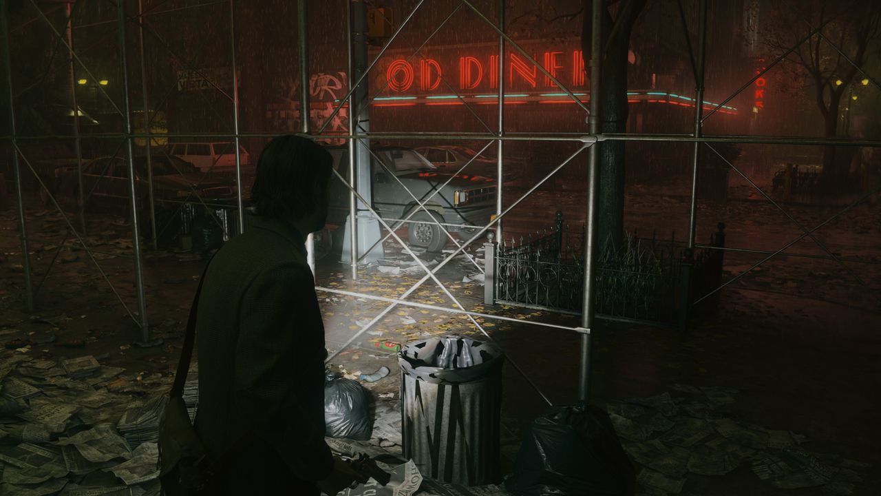 Alan Wake 2 image fidelity comparison screenshots