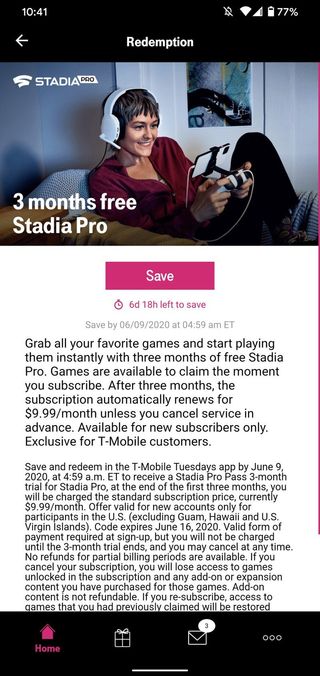 T-Mobile Tuesdays Stadia