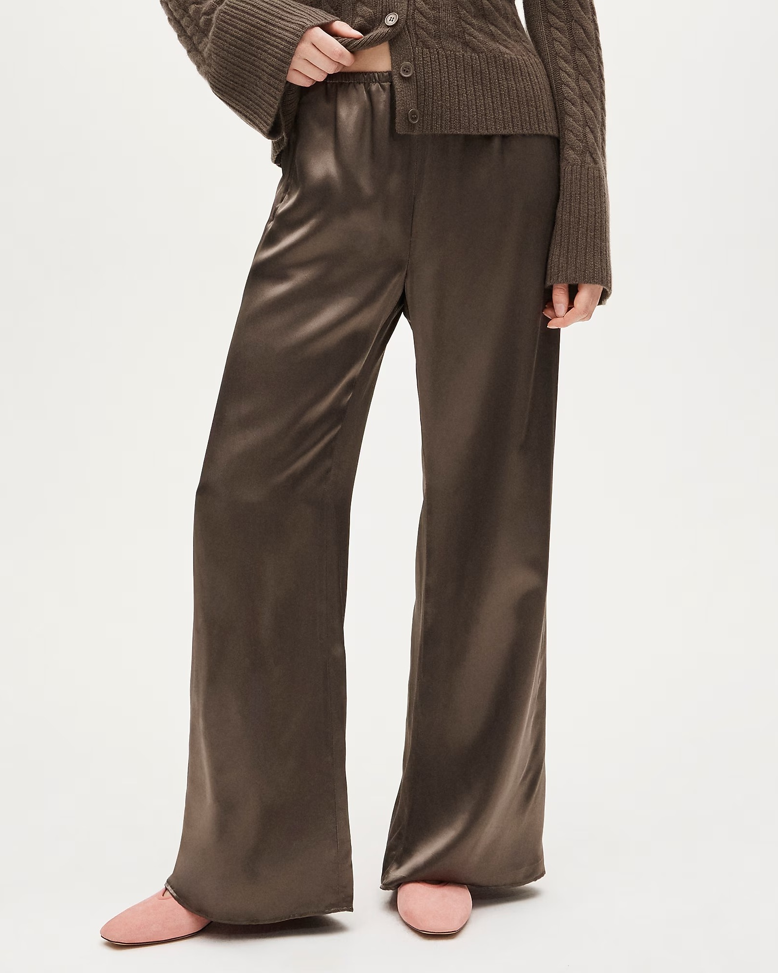 J.Crew, Cosmo Pant in Luster Charmeuse