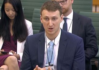 Aleksandr Kogan speaking at the UK Parliamentary hearing