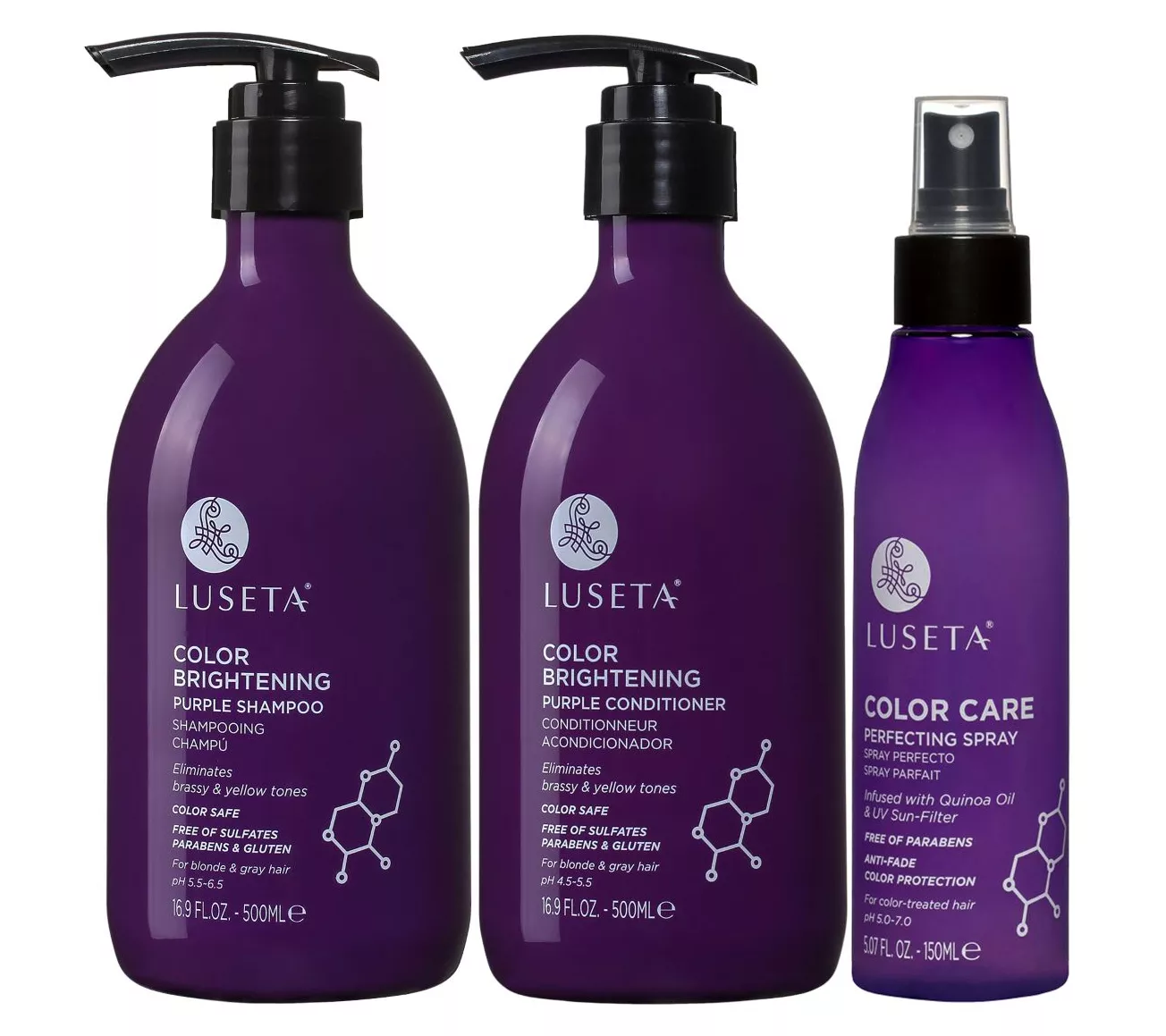 Luseta Color Brightening Purple Collection