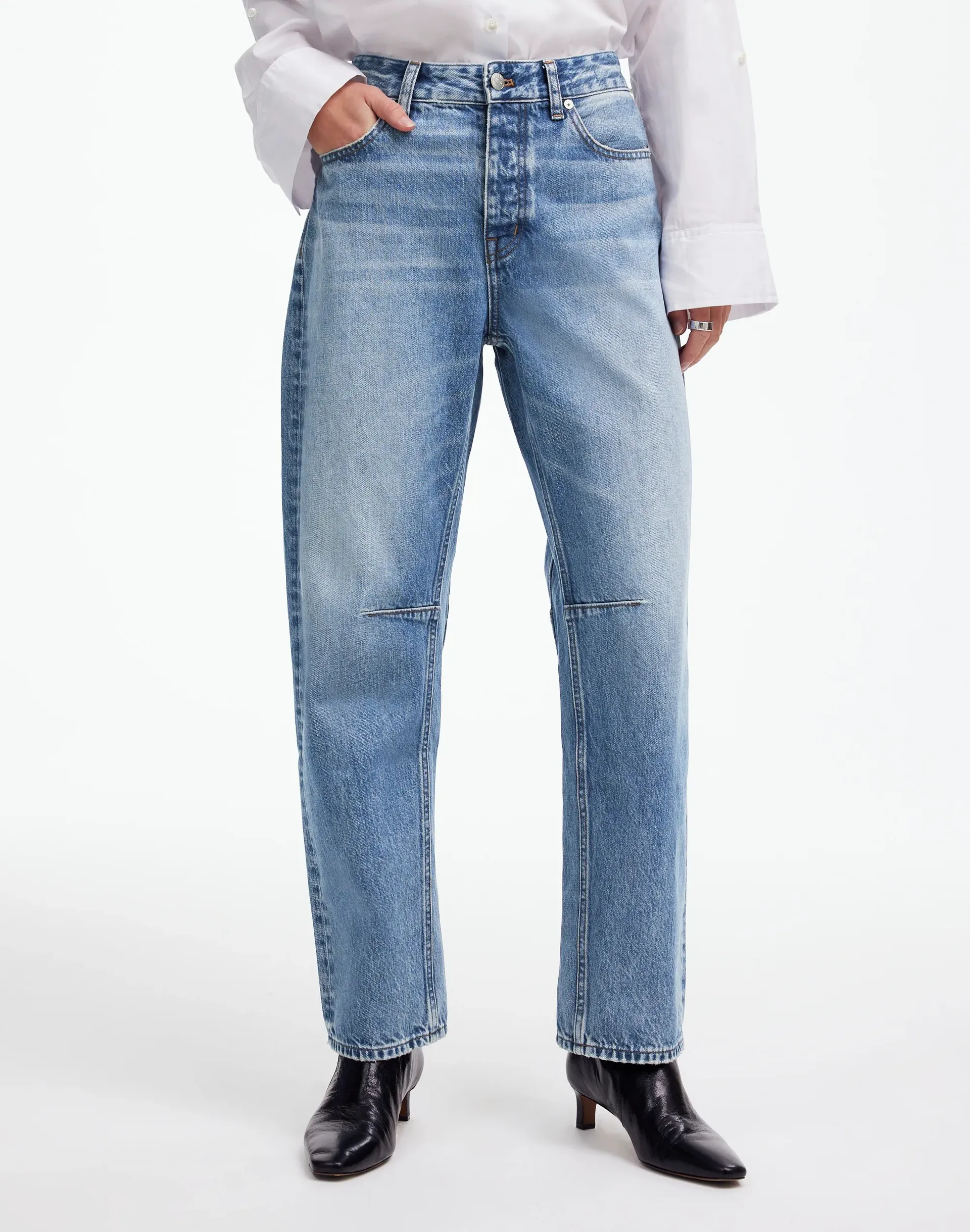 The Darted Barrel-Leg Jean