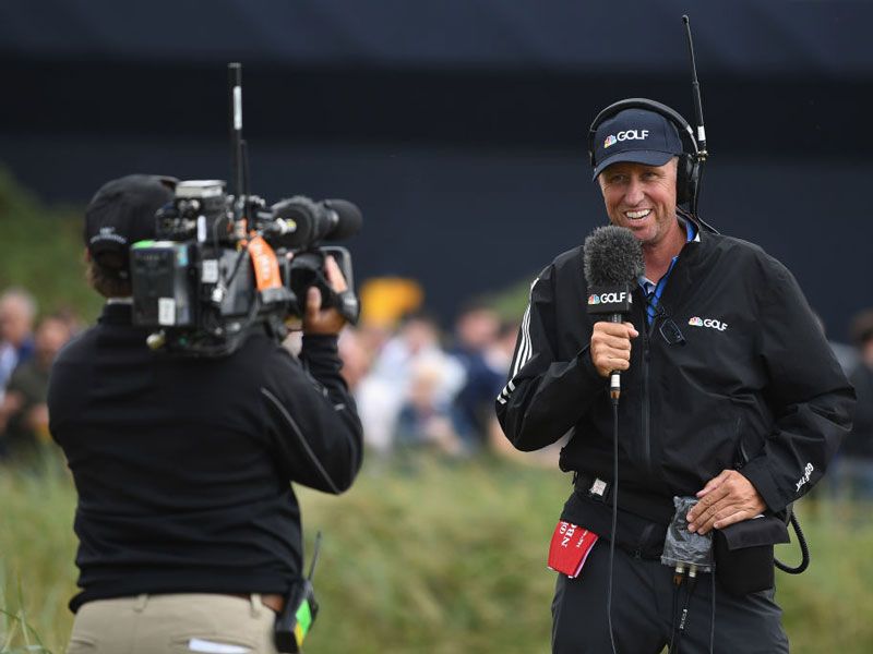 &#039;Bones&#039; Mackay Caddying For Justin Thomas At Sony Open