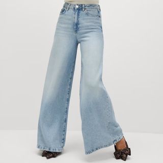 M&S Wide Palazzo Leg Jeans