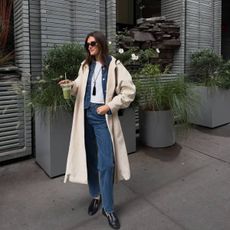 Coco wearing cigarette jeans