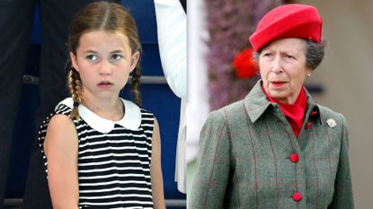 Queen ensured things would be different for Princess Charlotte compared to Princess Anne, both seen here