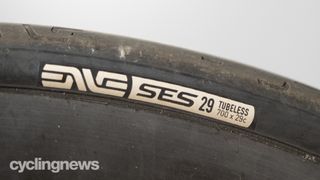 Enve SES Road Tyres - detail showing sidewall logo