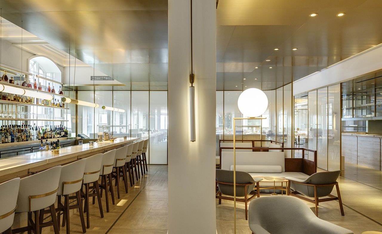 Habitués of the restaurant, the spruce up is a fairly dramatic transformation