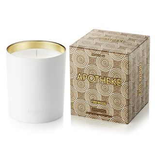 Apotheke Firewood Ceramic Candle