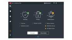 A screenshot of the Avira Antivirus Pro dashboard