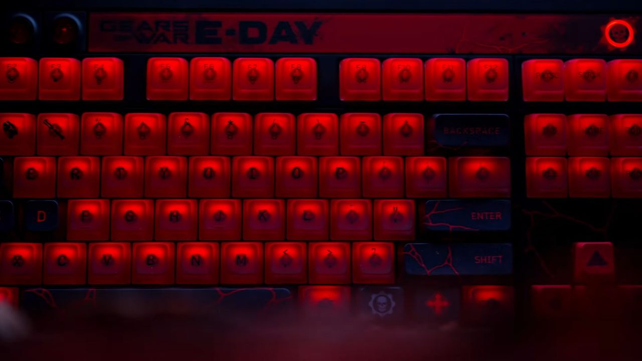 8BitDo Gears of War keyboard and mouse