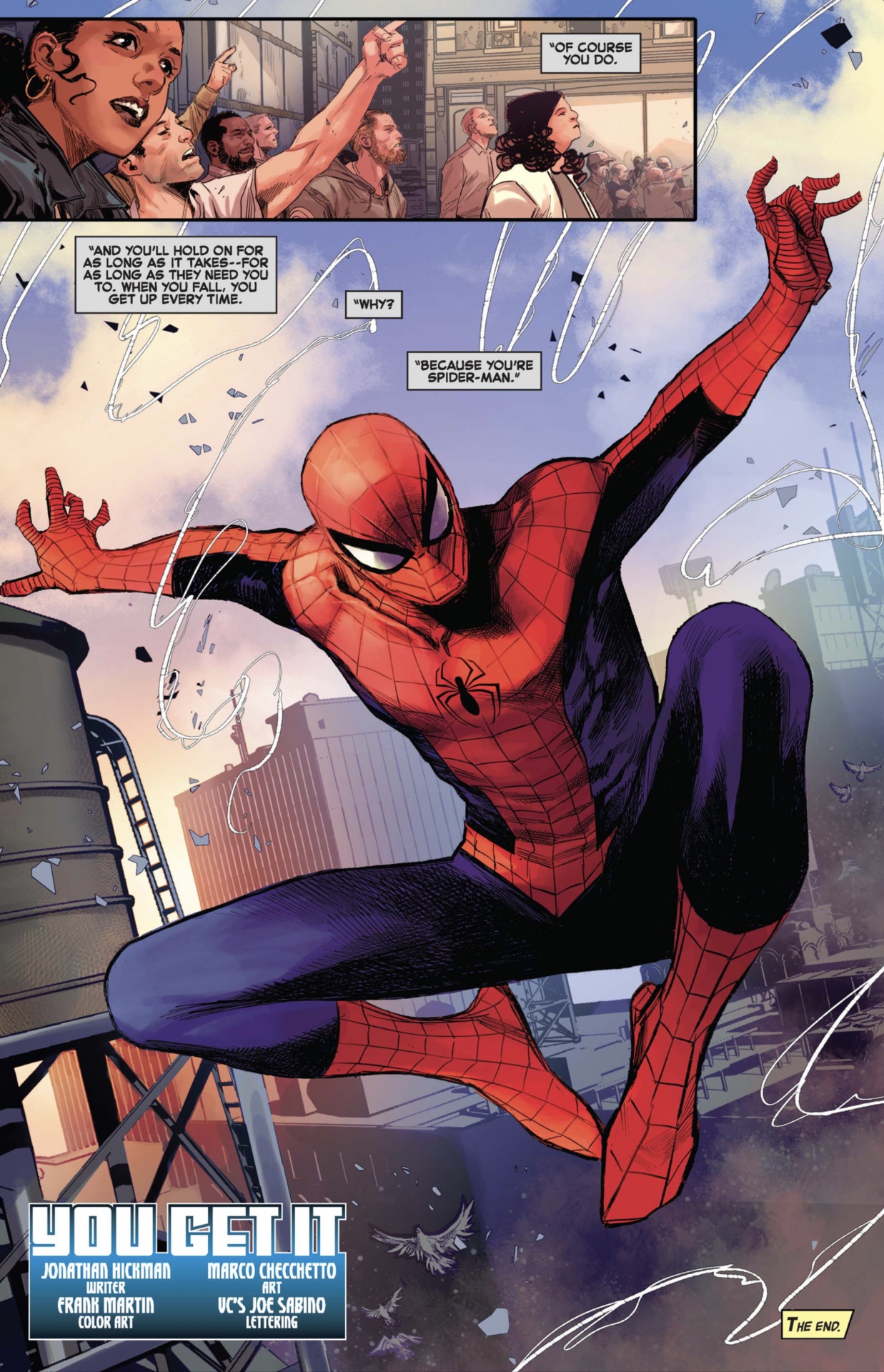 Ultimate SpiderMan returns with Hickman and Checchetto