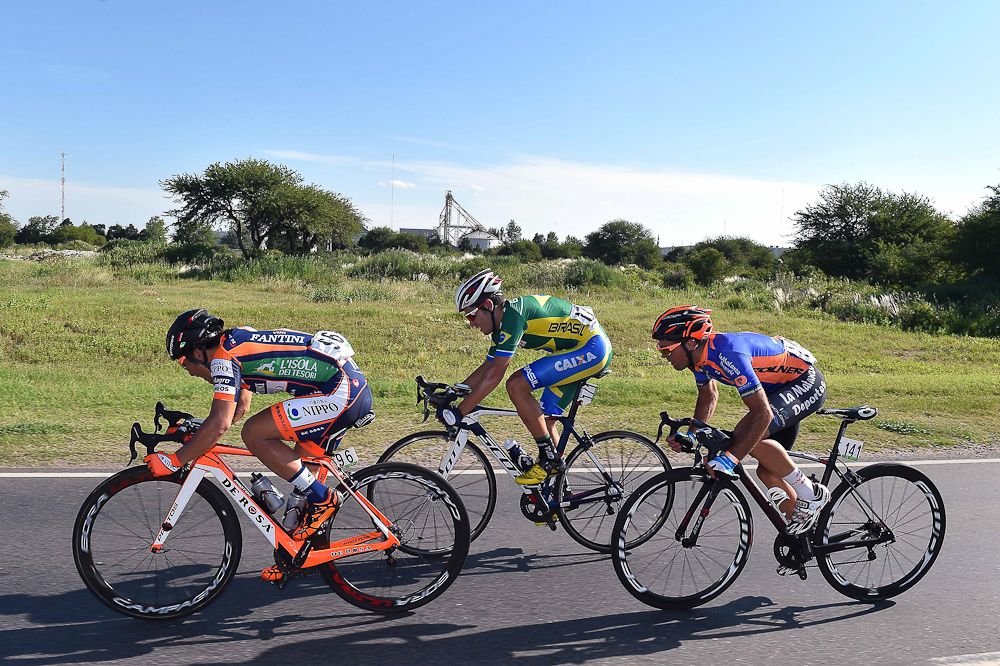 Today's breakaway during stage 2 in Argentina
