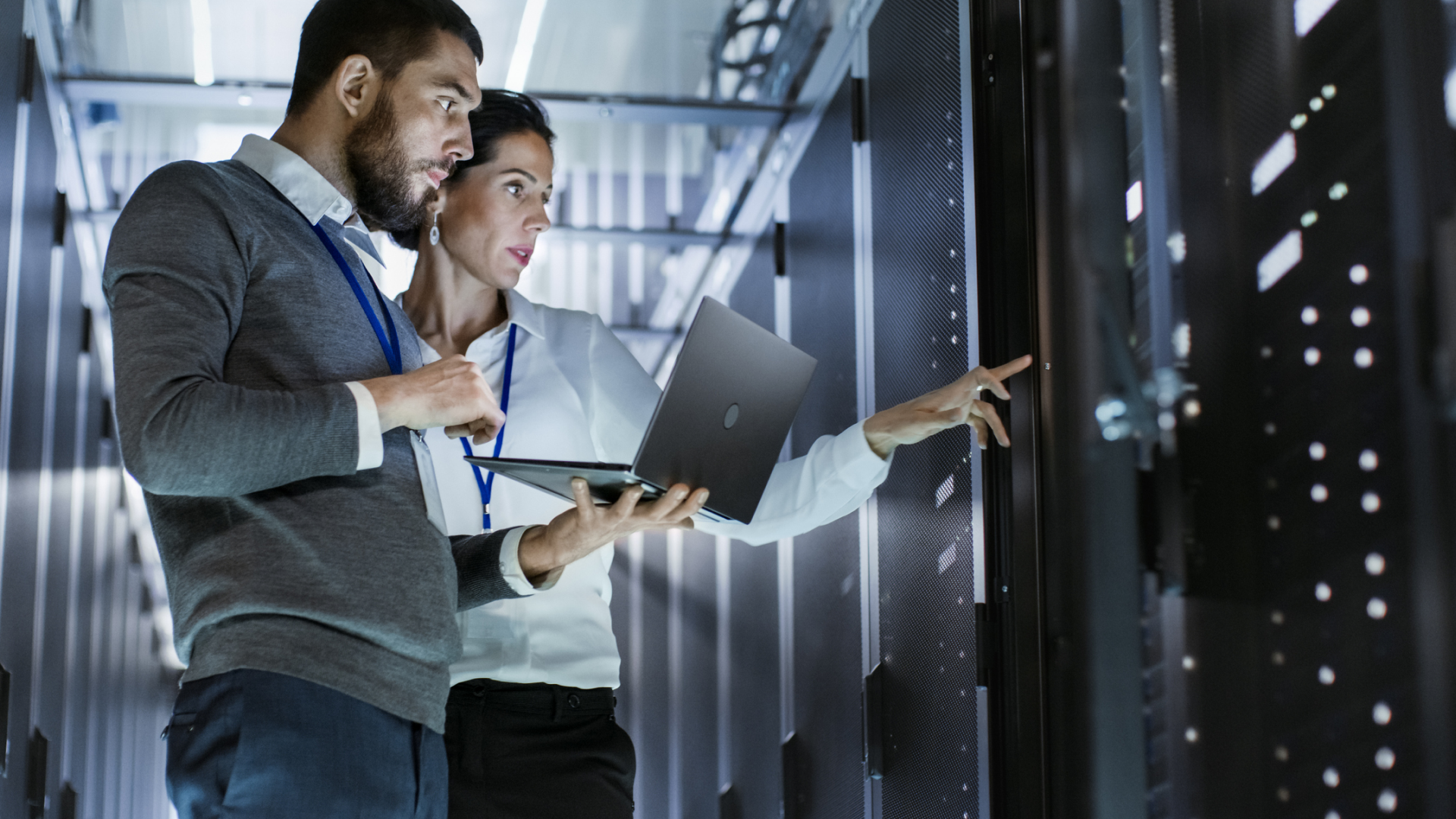 Inside a datacenter