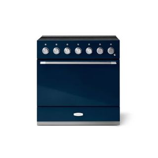 blue AGA with chrome top