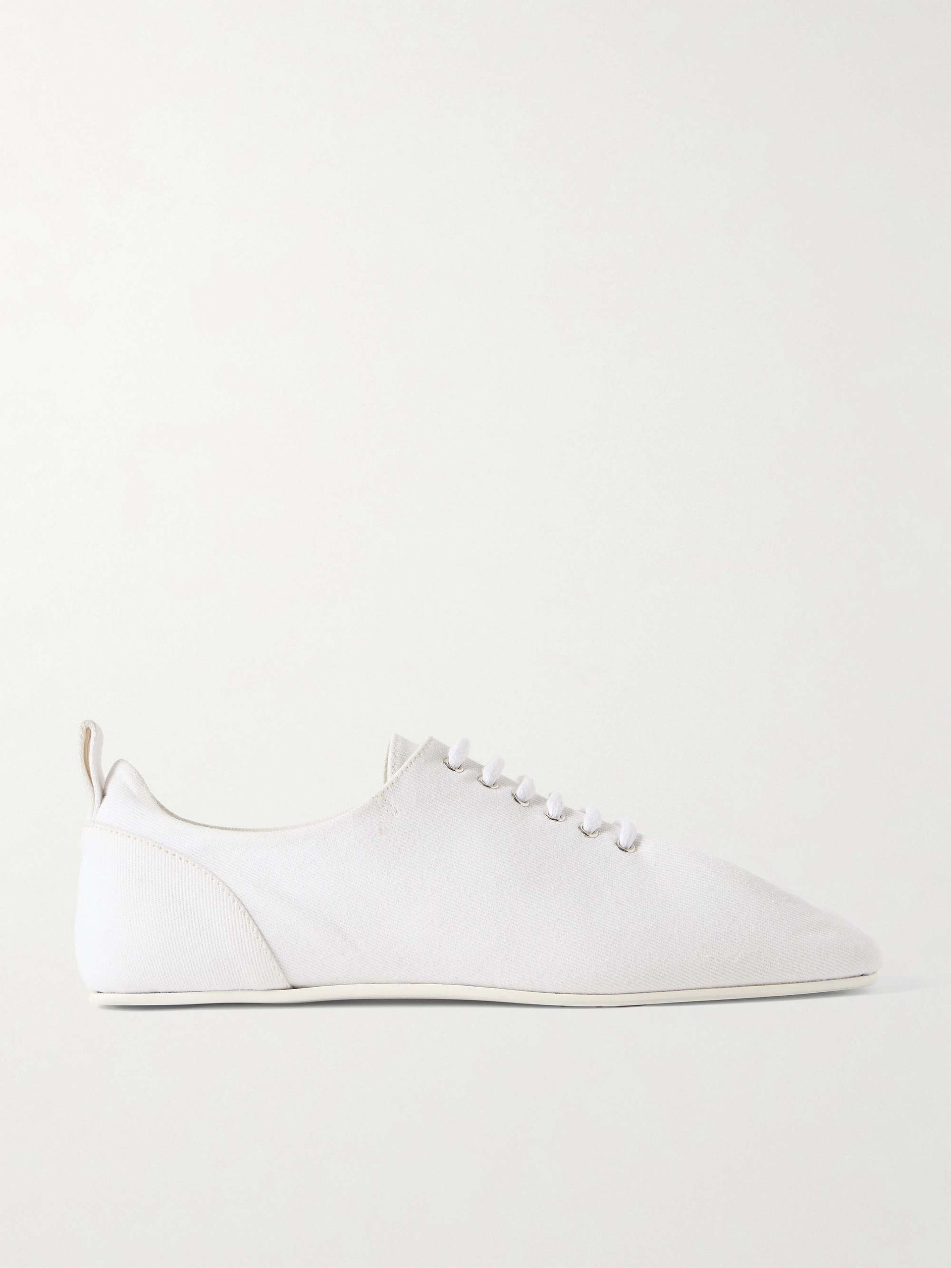 TOTEME Recycled Cotton-Twill Sneakers