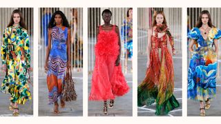New York Fashion Week spring/summer 2024 runway models for Ulla Johnson