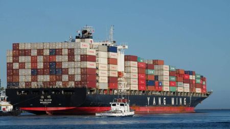 Chinese cargo ship