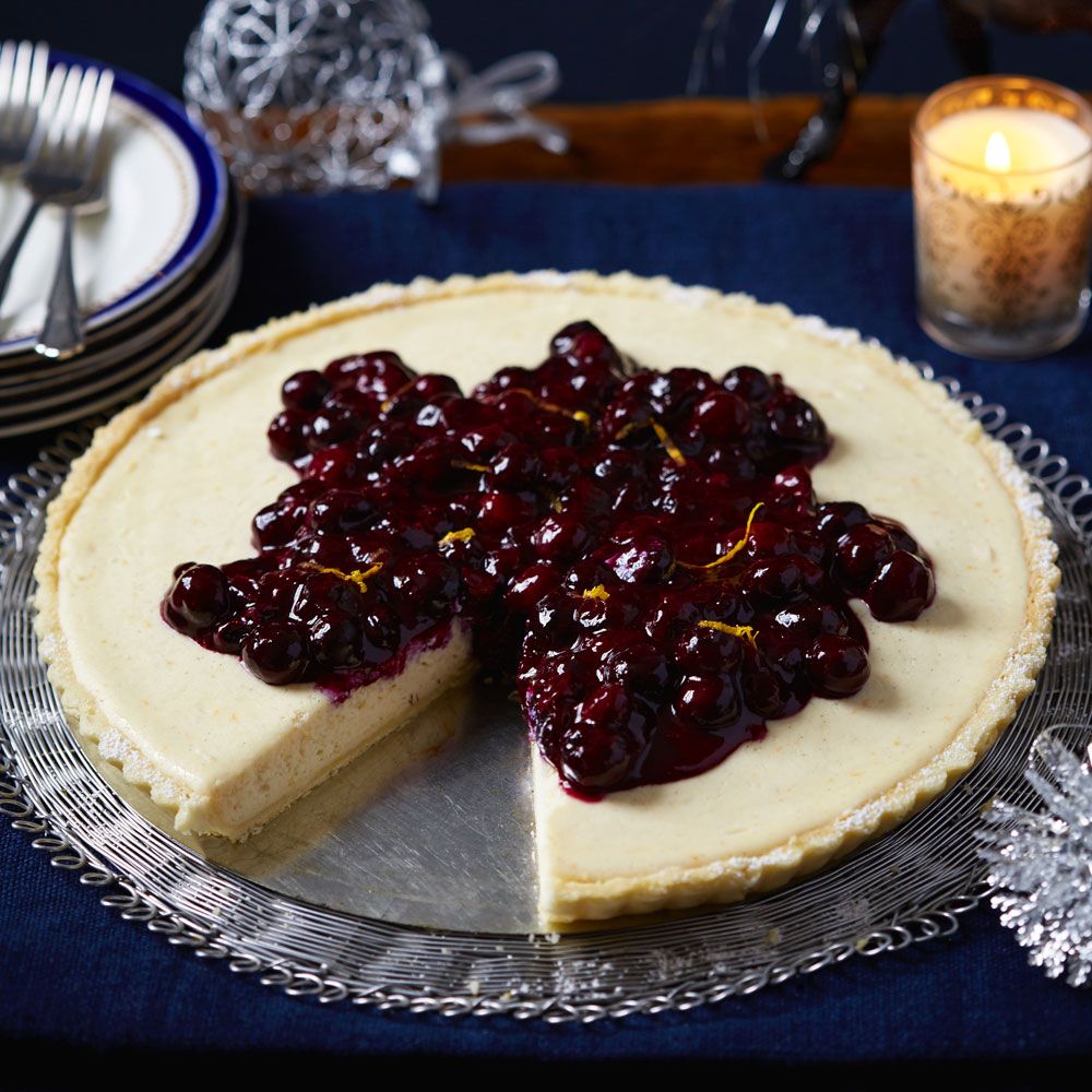 blueberry tart