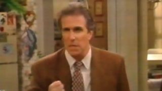 Henry Winkler looking mad on Monty