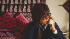 jane fonda on her bed in the 70s