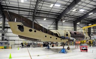 Virgin Galactic's Second SpaceShipTwo First Time on Landing Gear