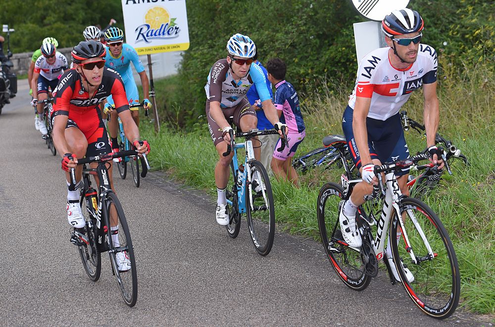 The breakaway on stage 9 of the Vuelta