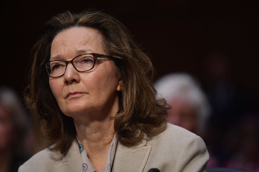 CIA Director Gina Haspel.