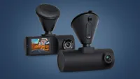 The front and rear cameras of the Vava 2K Dual Dash cam