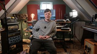 Ital Tek in the studio making Mind Abandon
