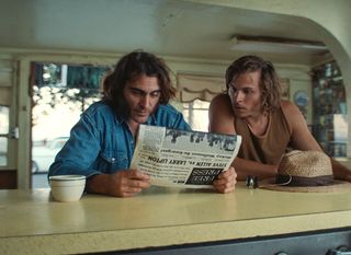 INHERENT VICE - Joaquin Phoenix &amp; Jordan Christian Hearn