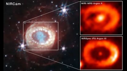 The NASA/ESA/CSA James Webb Space Telescope has observed the best evidence yet for emission from a neutron star at the site of a well-known and recently-observed supernova.