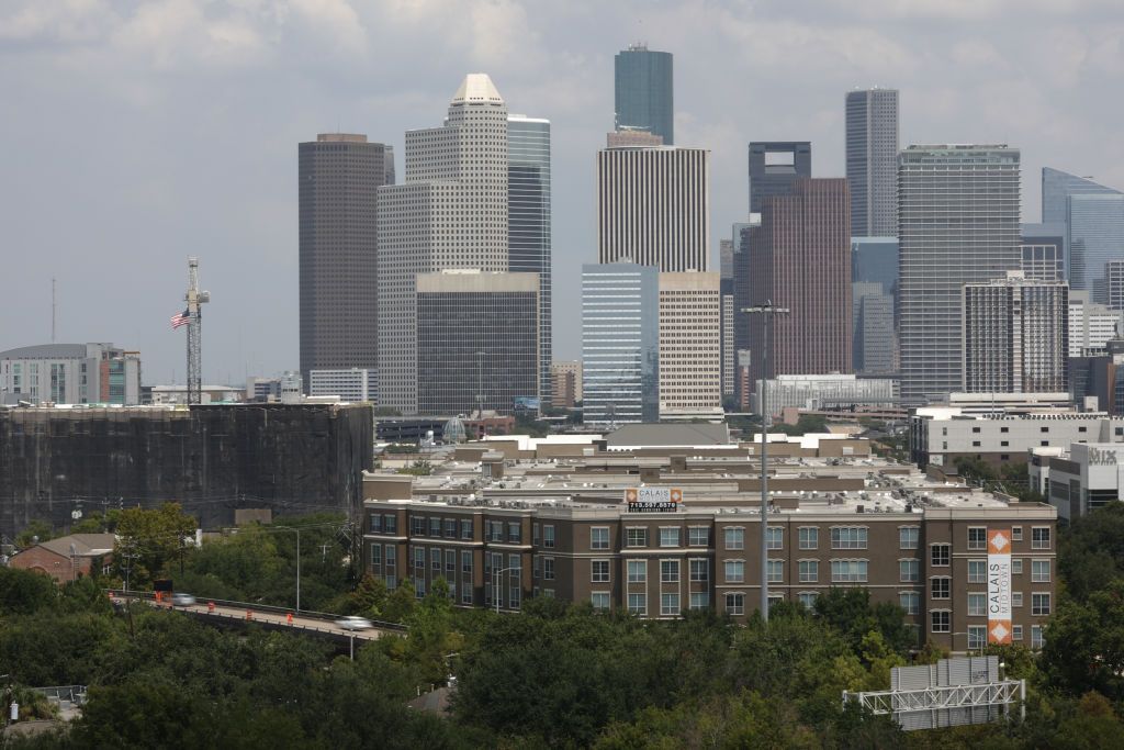 Houston, Texas, skyline.